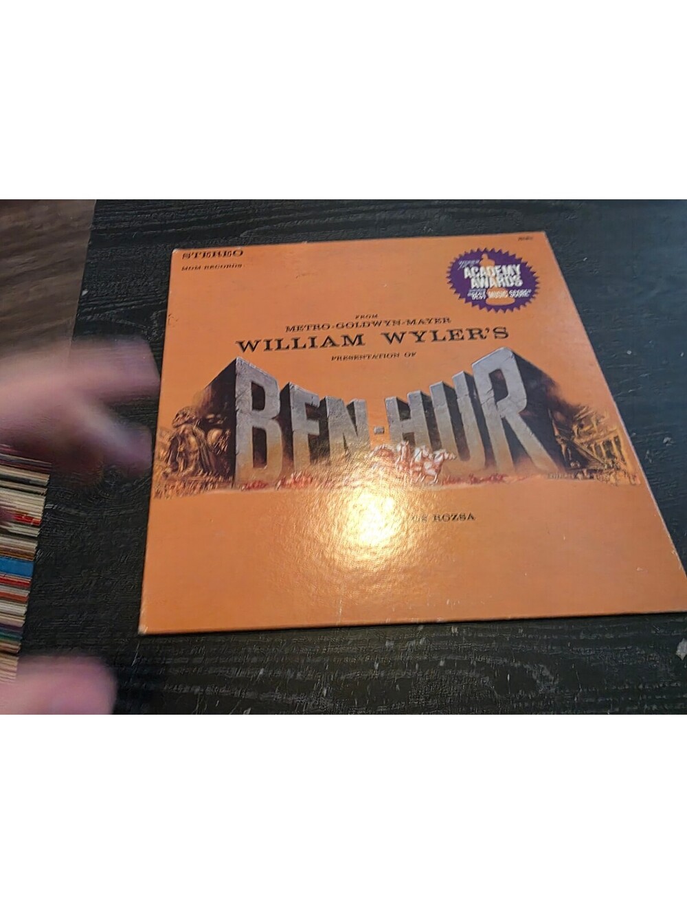 Ben-Hur Original Motion Picture Soundtrack Vinyl Record – Miklós Rózsa